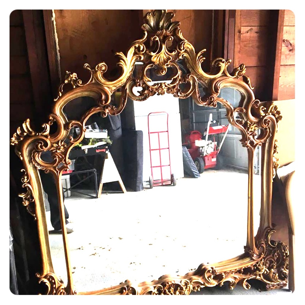 19th Century Rococo style mirror